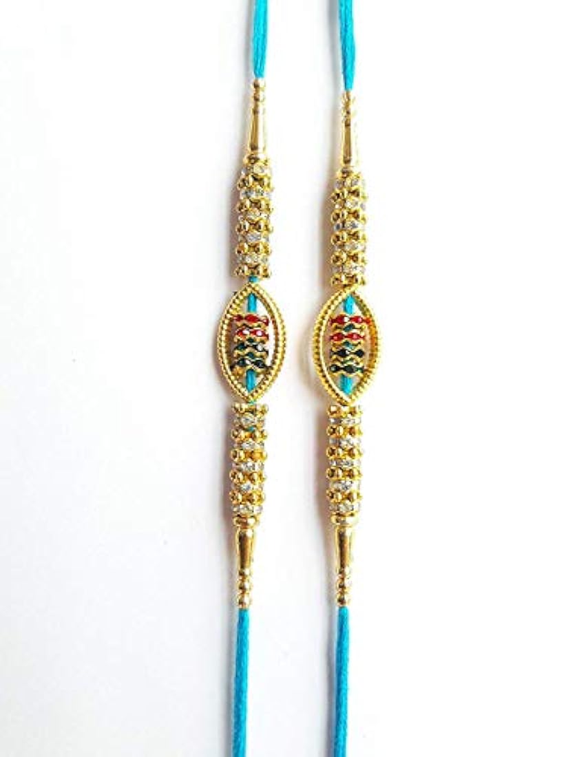 Pulsera multicolor con diamantes y cuentas doradas.