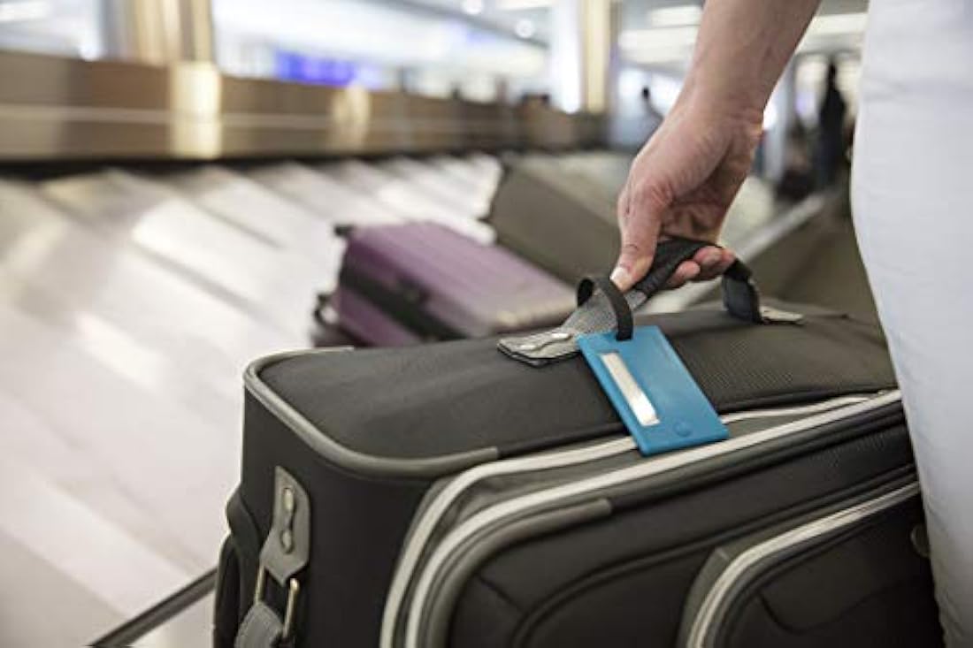 Juego de 2 etiquetas para equipaje