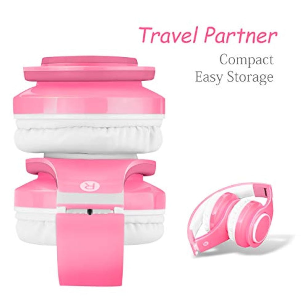 Woice - Auriculares inalámbricos Bluetooth para niños