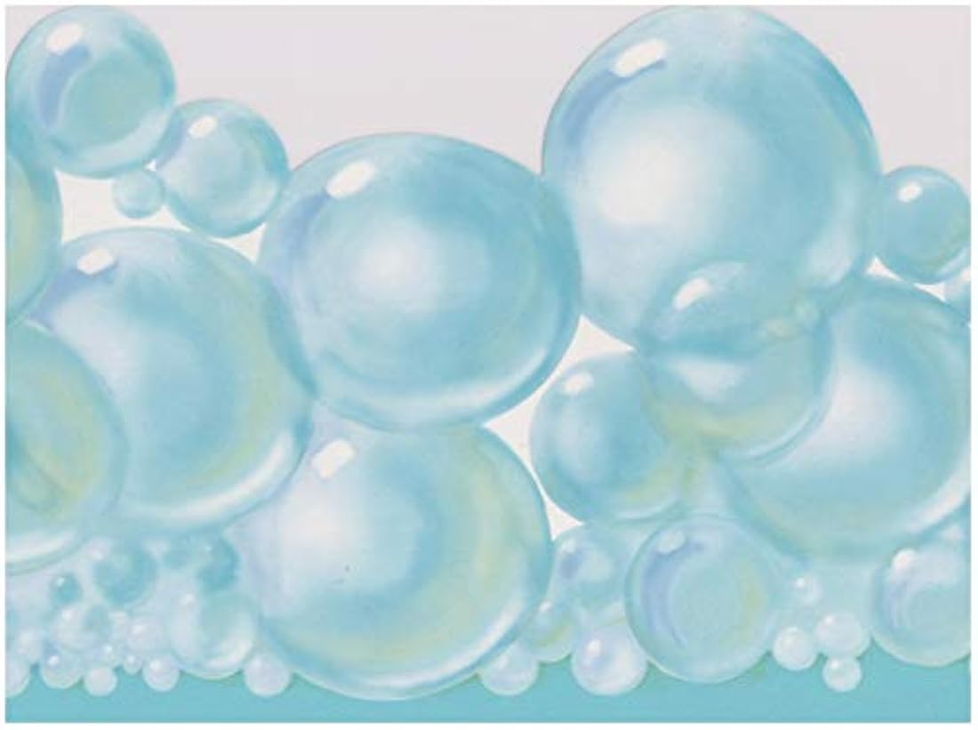 cenefa de papel pintado 15x 6.25 color verde turquesa