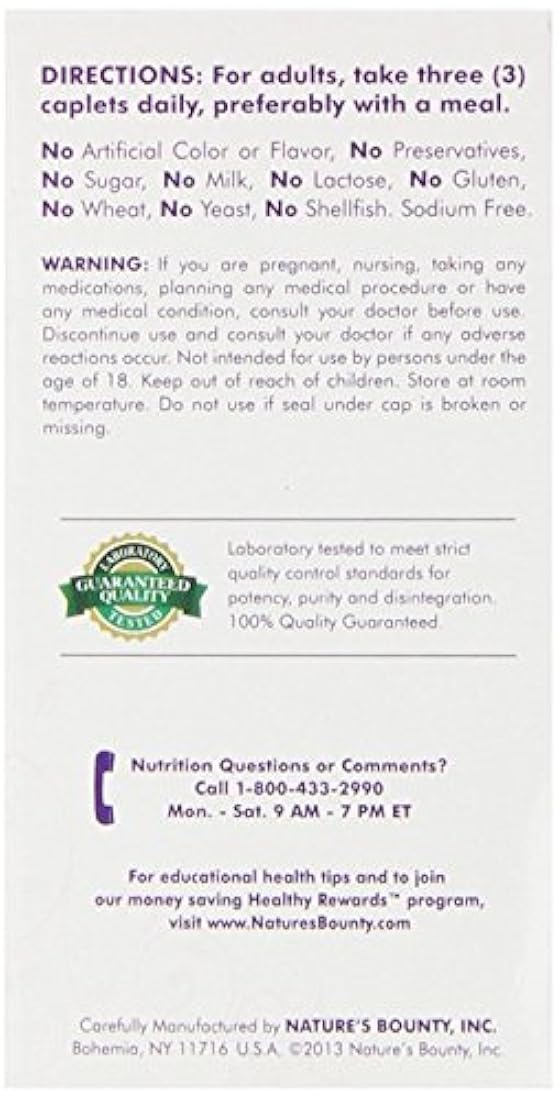 Nature's Bounty Hair, Skin and Nails, 60 cápsulas, 2