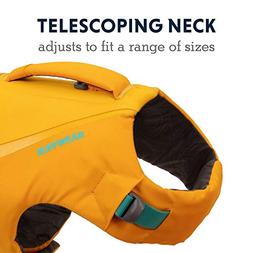 RUFFWEAR, Float Coat - Chaleco salvavidas para perro, chaleco de seguridad para natación con asa
