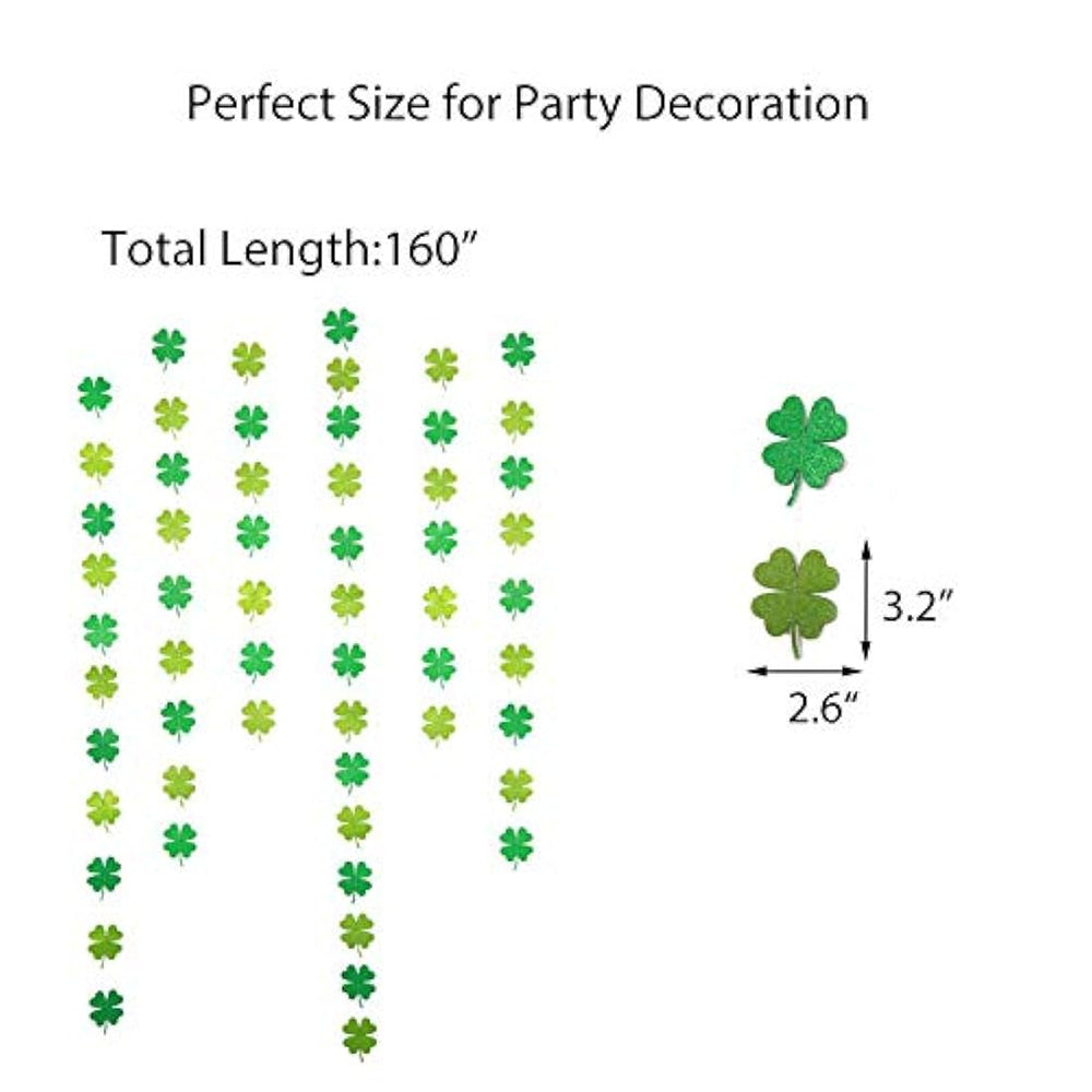 Guirnaldas del día de San Patricio, trébol