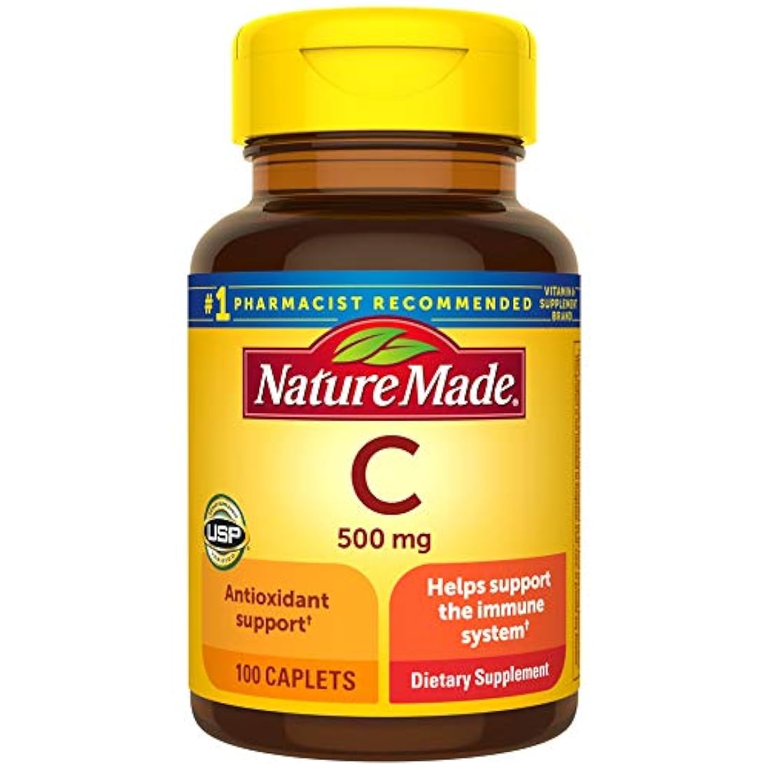 Vitamina C 500 mg Cápsulas 100 Ct