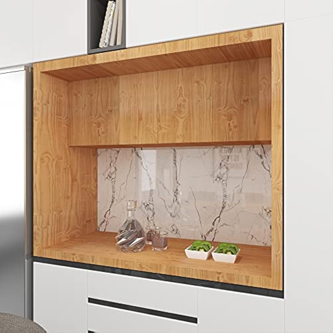 papel pintado de madera marrón