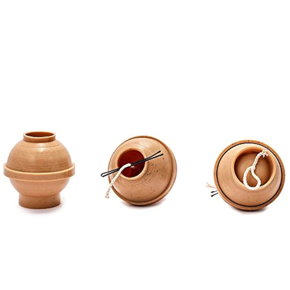 Moldes plásticos de dos cuerpos, para fabricación de velas.
