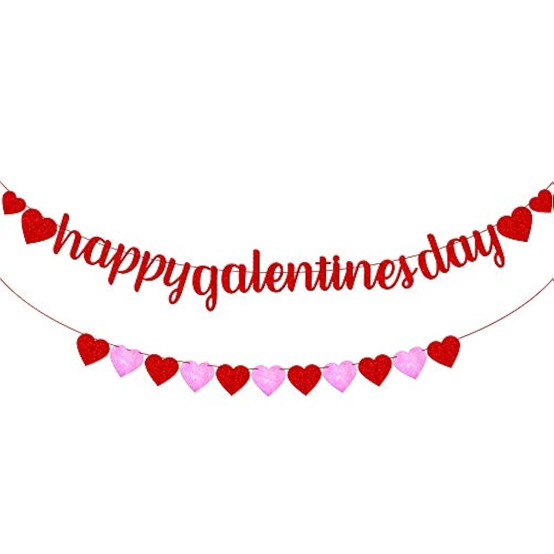 Pancarta feliz del día de San Valentín