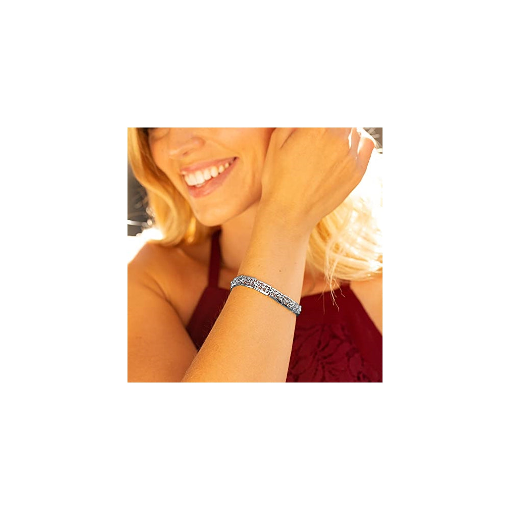 Pulseras de filigrana para mujeres y hombres