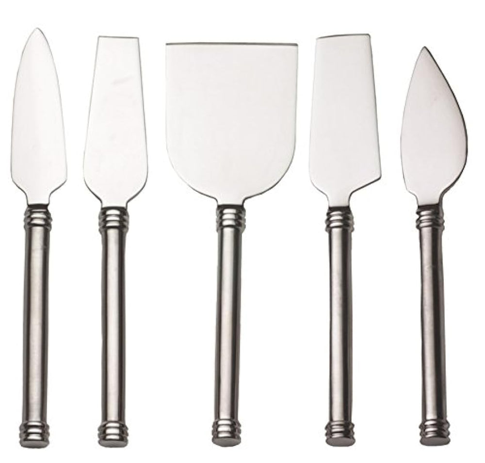 Cuchillos de queso, color plateado