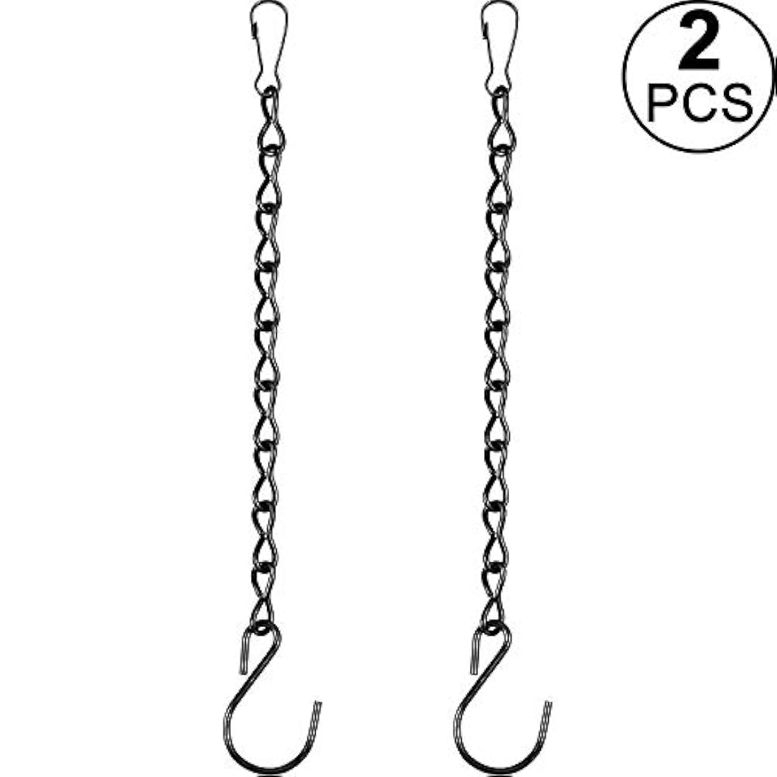 Paquete de 2 cadenas colgantes para comederos de pájaros,