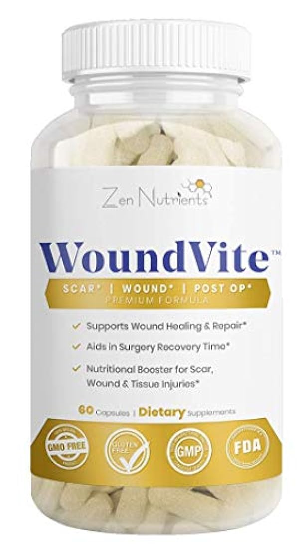 WoundVite – Suplemento de curación de heridas y cicatrices –