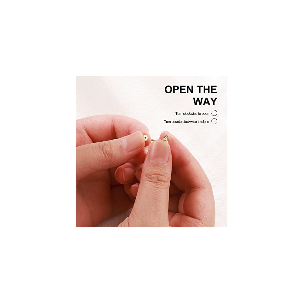 Aretes hipoalergénicos de circonita cúbica para mujeres