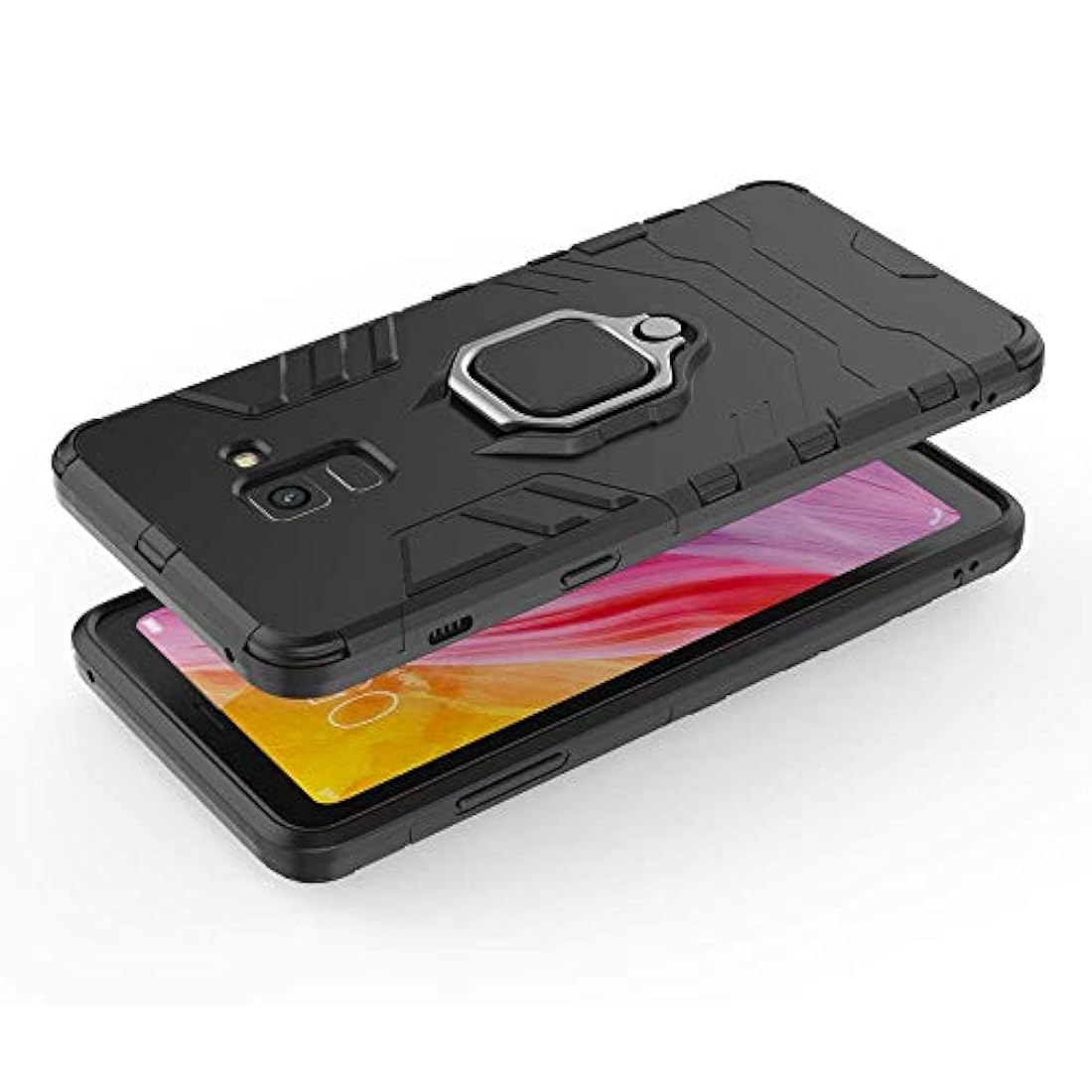 Carcasa para Samsung Galaxy A8 2018 GTX, Negro para A8 Plus.