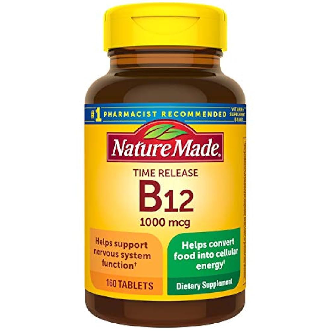 Comprimidos de vitamina B12 de liberación controlada
