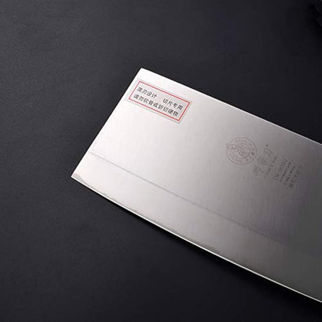 DENGJIA Cuchillo de chef chino forjado con hoja de acero