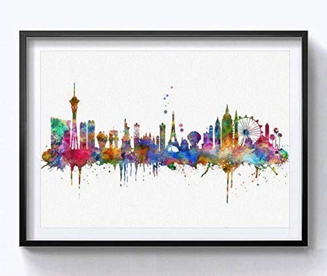 Acuarela 8x10 pulgadas Sin marco