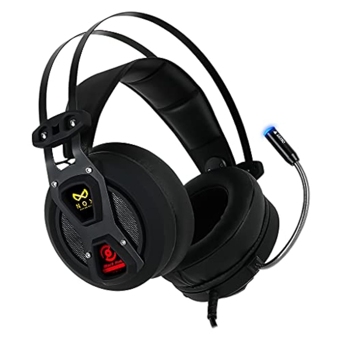 Auriculares con control de cancelación de ruido activo