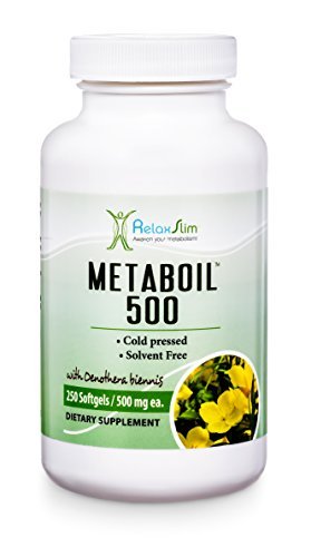 Suplemento NaturalSlim Metaboil con aceite de onagra