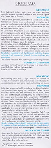 Crema de gel Hidratante facial