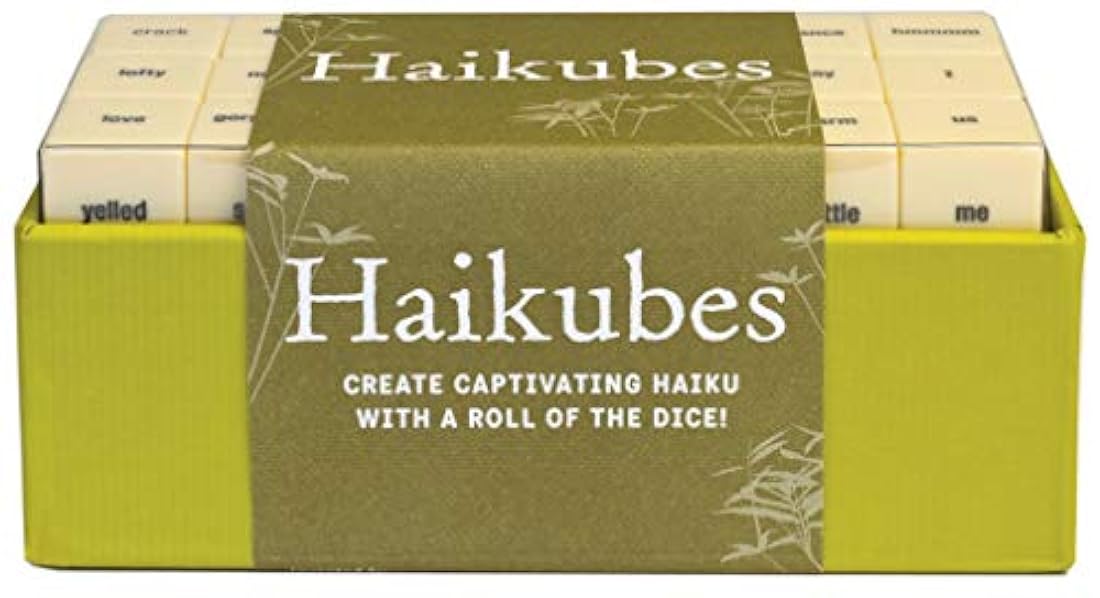 Haikubes: Crea un Haiku cautivador con un rollo de los dados