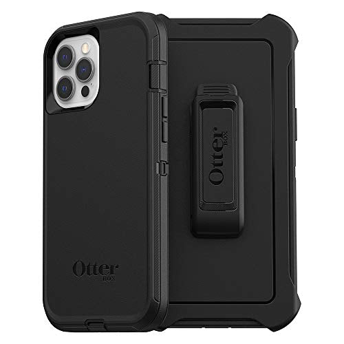 OTTERBOX DEFENDER SERIES - Carcasa para iPhone 12 Pro Max, color negro