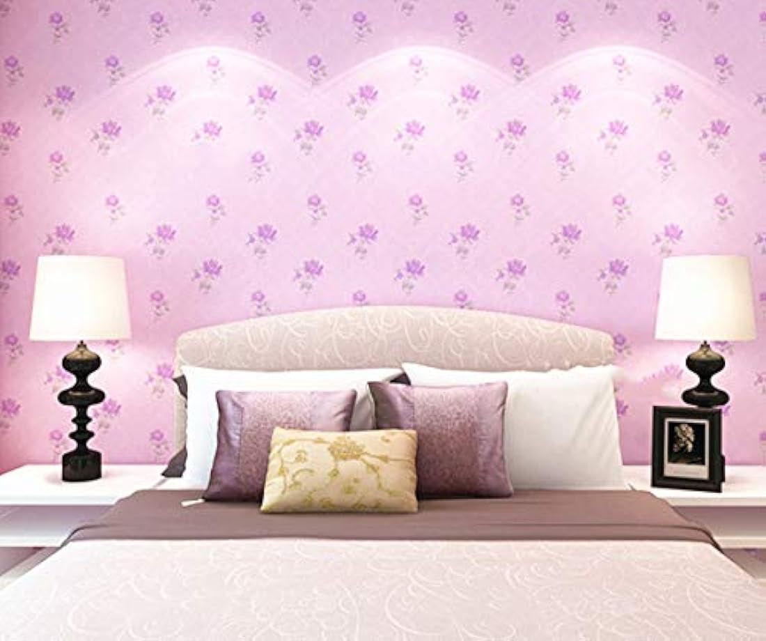 Papel pintado para armario (17.6 x 97.6 in), diseño floral