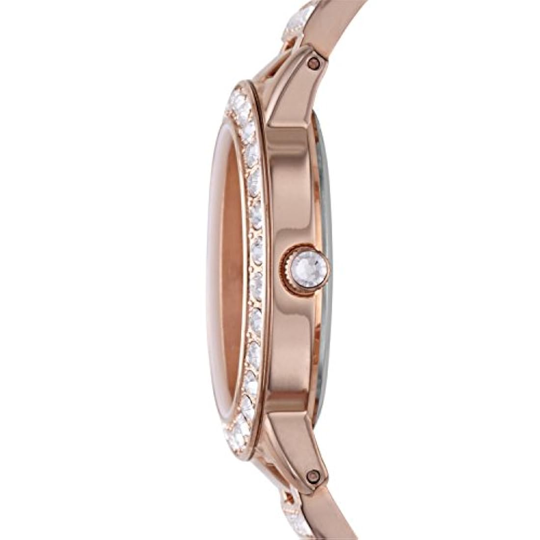 Reloj de cuarzo de acero inoxidable para mujer