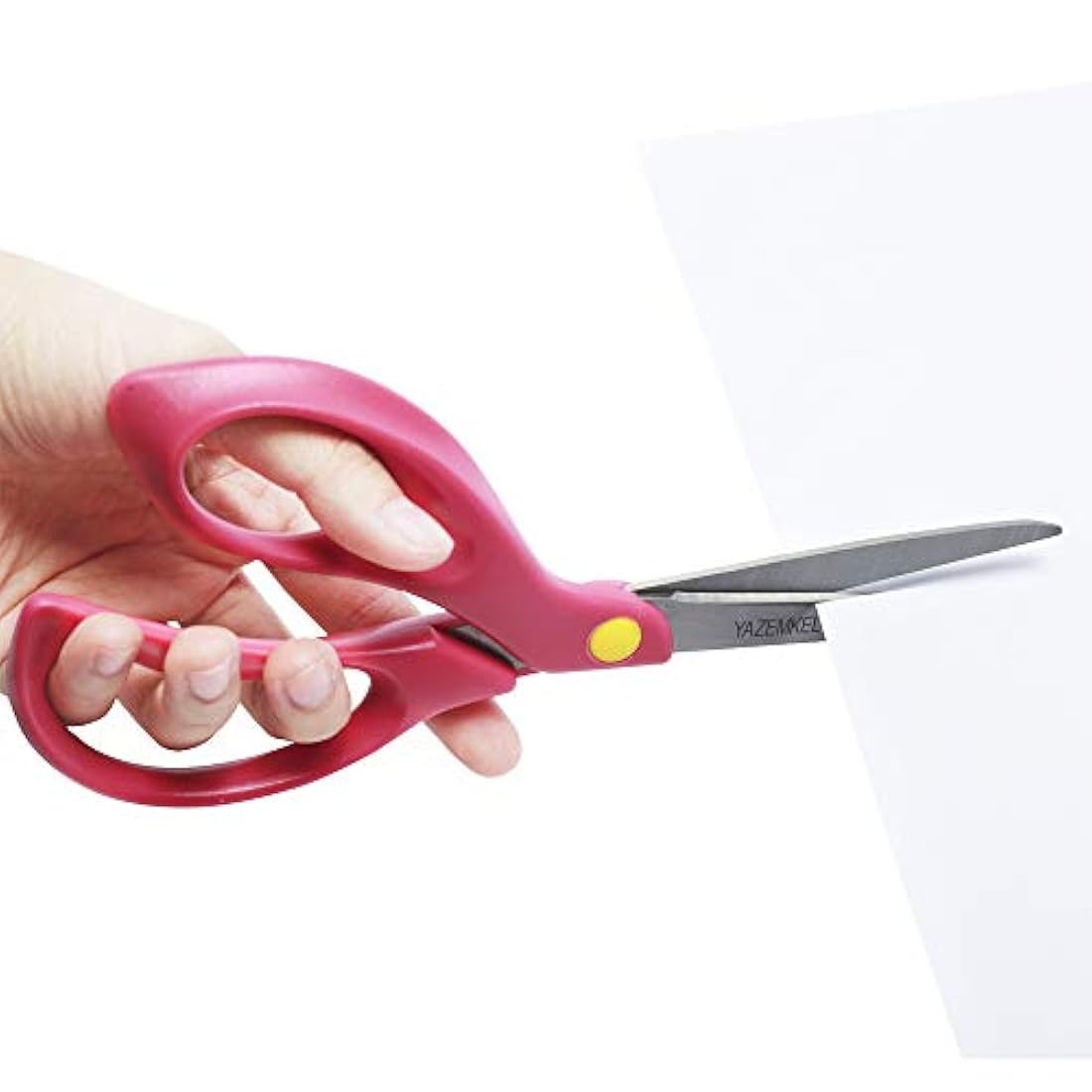 YAZEMKEL Tijeras de mano izquierda de acero inoxidable 7.9