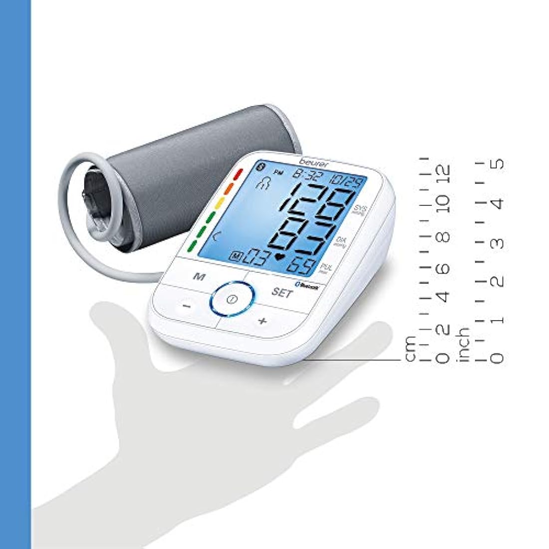 Monitor de presión arterial Bluetooth.