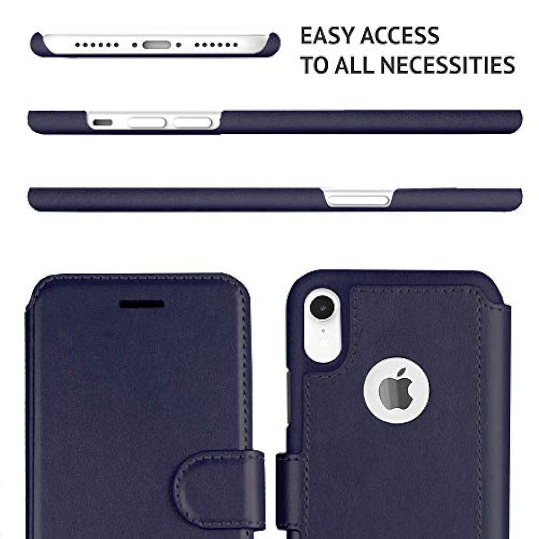 Funda tipo cartera para iPhone XR - LUPA