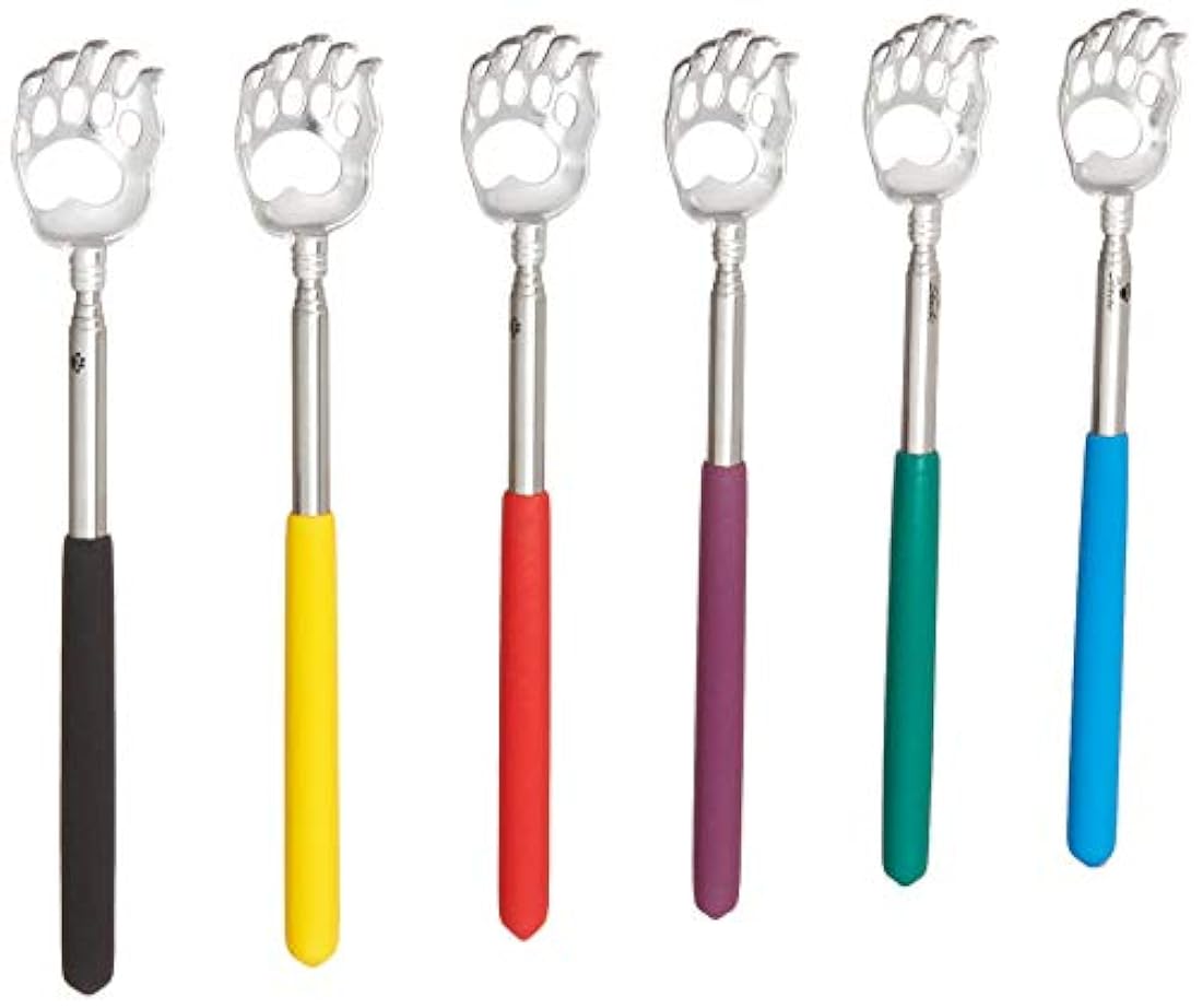 Rascador de espalda con mango de goma suave