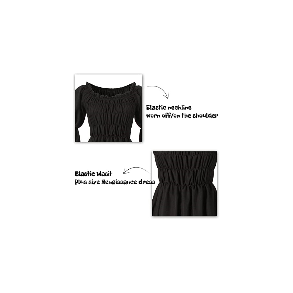 Disfraz Vestido victoriano de renacimiento talla S/M