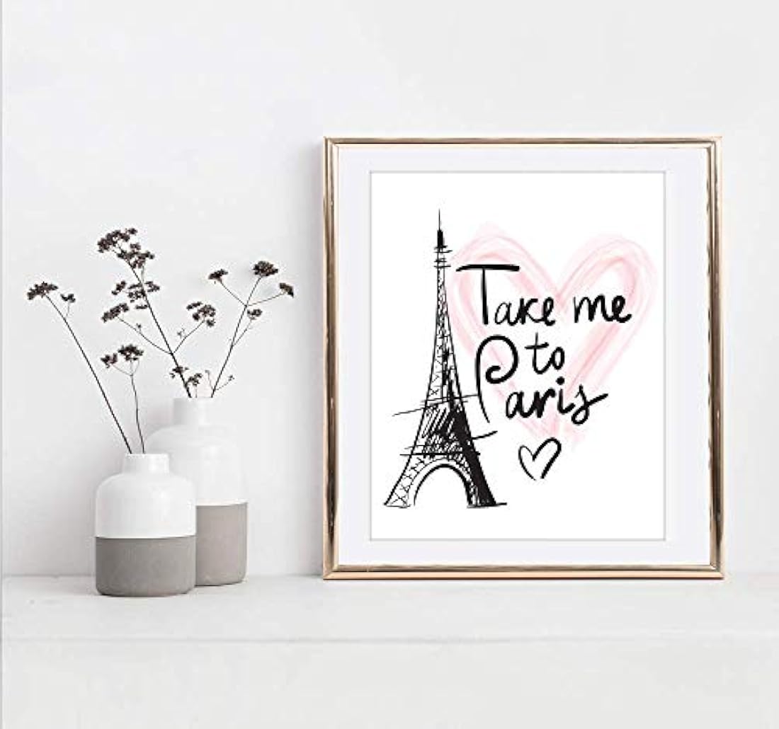Decoración de la torre Eiffel de 8x10