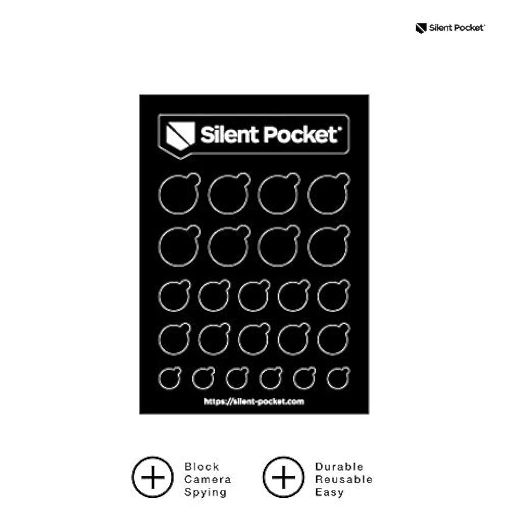 Silent bolsillo lente de  cámara web pegatinas de privacidad