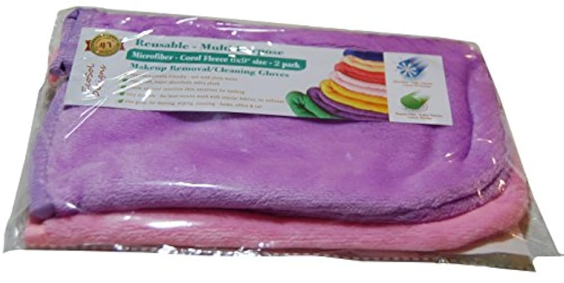 Toallas de microfibra de felpa, ultra suaves y gruesas (color rosa, lavanda)