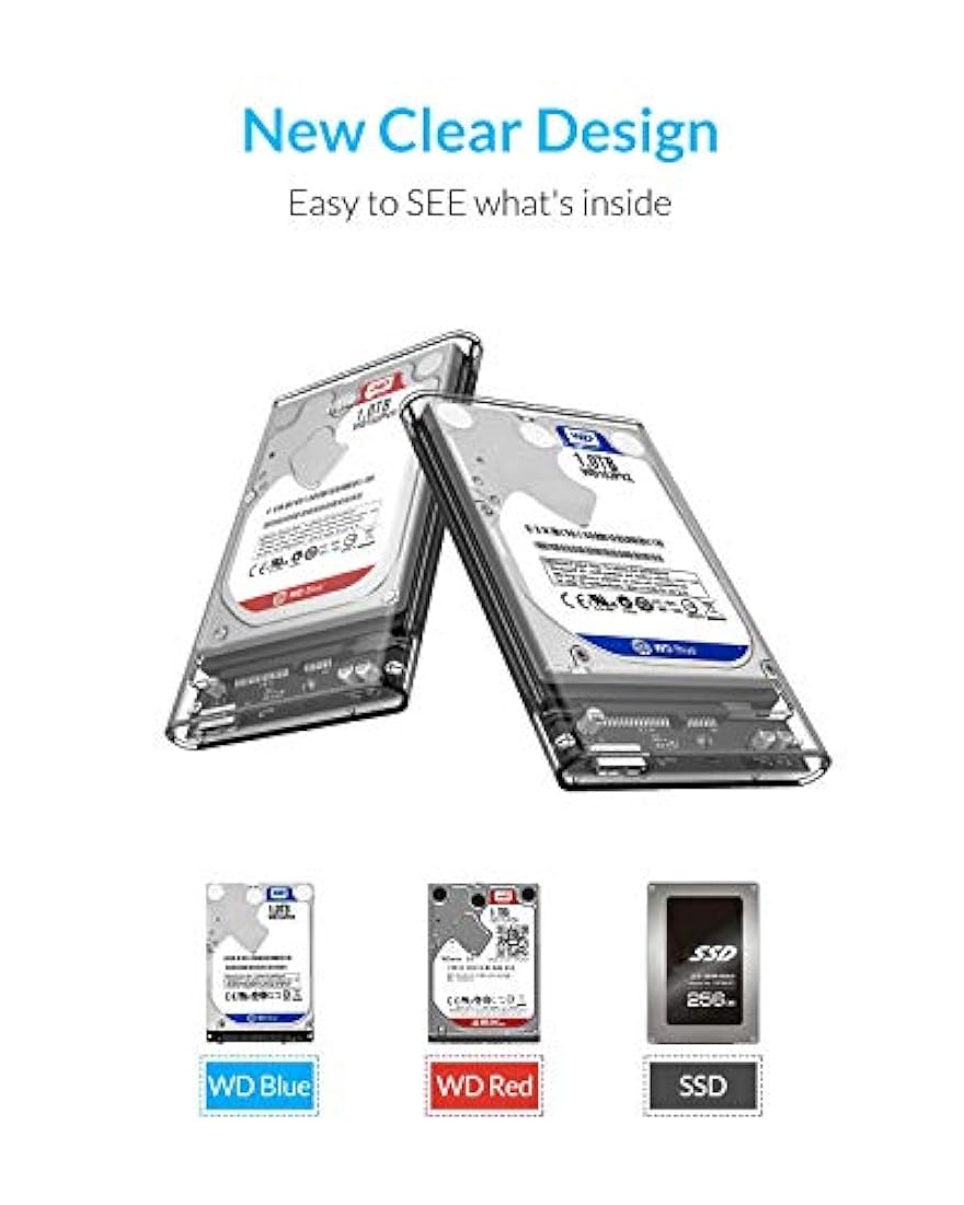 ORICO 2139 recinto, USB 3.0 de 2,5