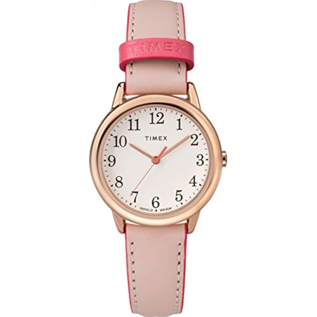 Reloj para mujer con correa de cuero.