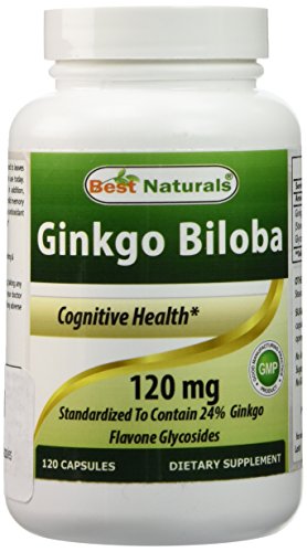 Best Naturals Ginkgo Biloba 120 mg 120 Tabletas