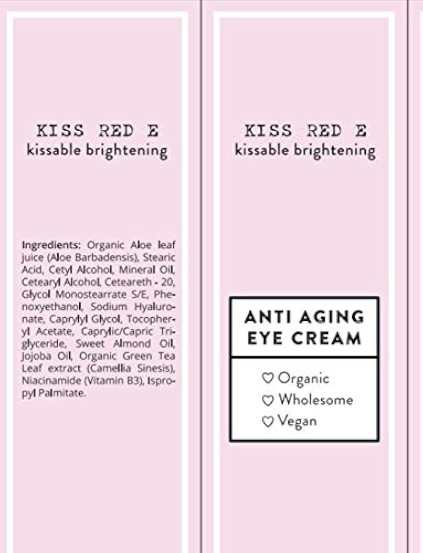 Crema facia de ojos antienvejecimiento