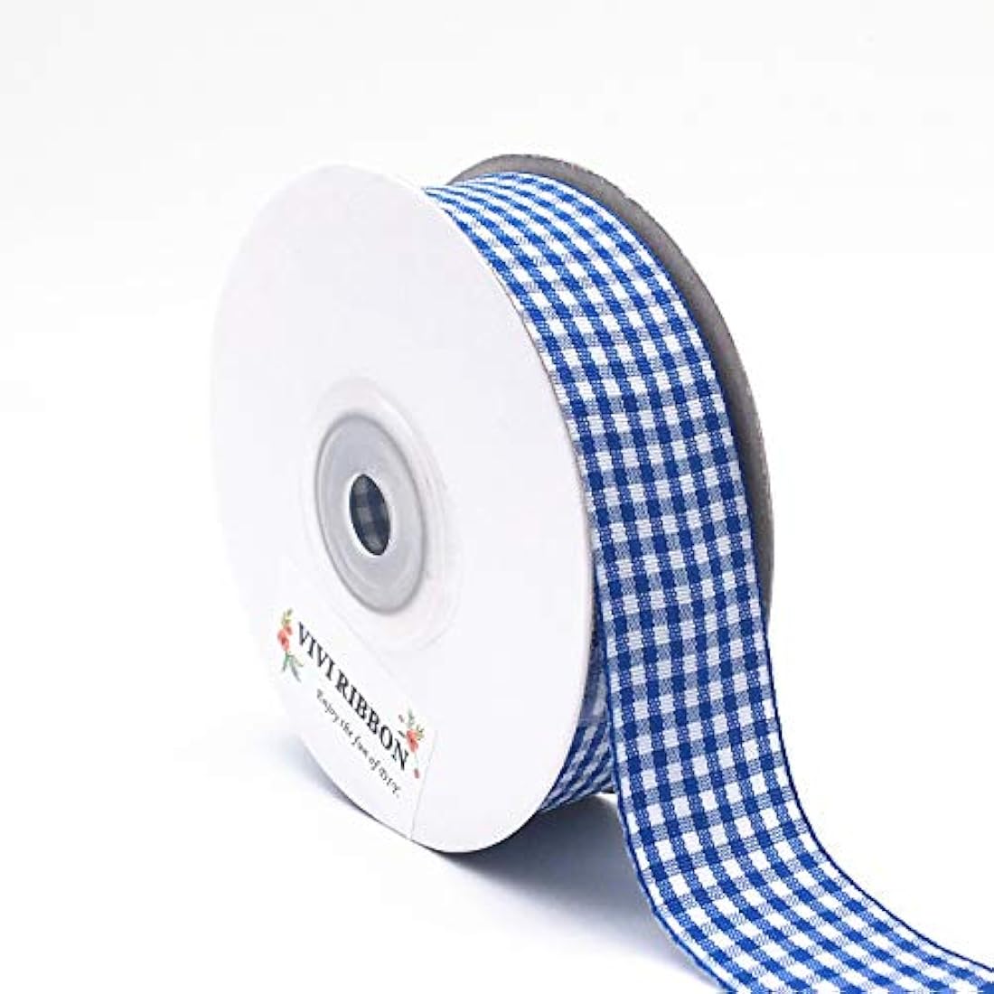 Cinta a cuadros de cuadros de 1 pulgada y 25 yardas
