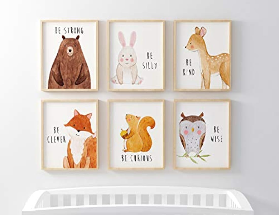 Decoración de pared de guardería 6 x 10-Throwback Traits