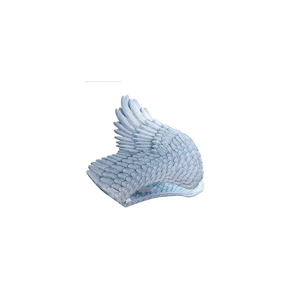 Disfraces de alas de ángel 3D blanca talla única