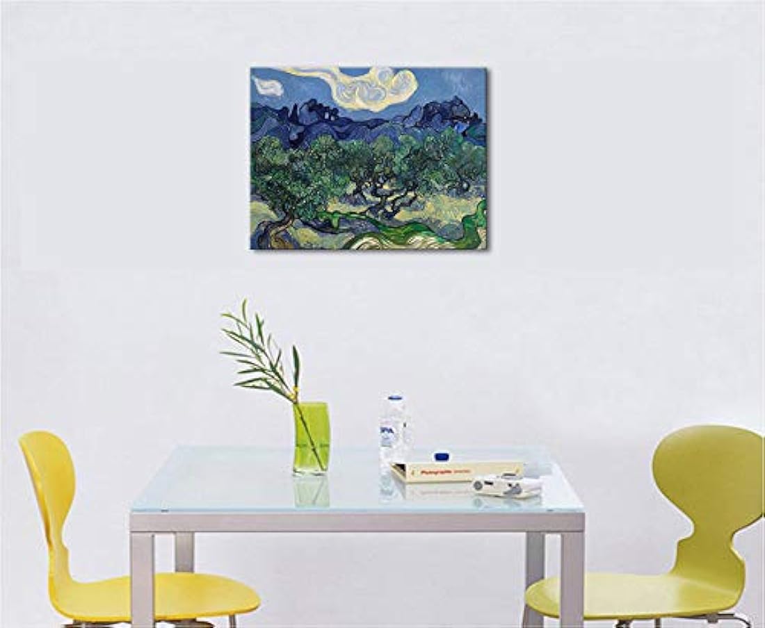 Wieco Art - Pinturas al óleo Reproducción Abstracto