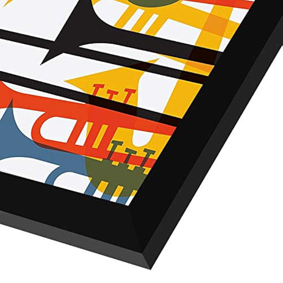 Cuadro de portada de álbum con marco de aluminio