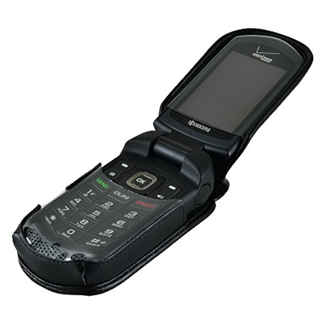 Kyocera-Funda clip de cinturón de metal extraíble giratorio