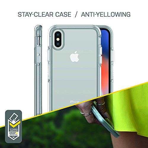 OtterBox SYMMETRY CLEAR SERIES - Funda para iPhone Xs y iPhone X - Embalaje al por menor - Interior de las líneas