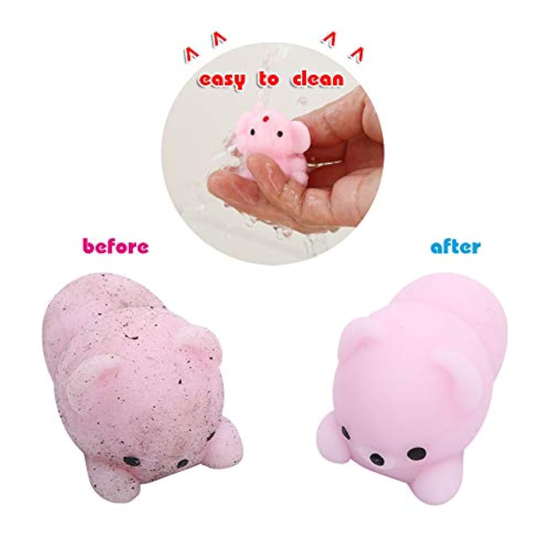 Juguetes blandos mochi para niños recuerdo de fiesta 24 und