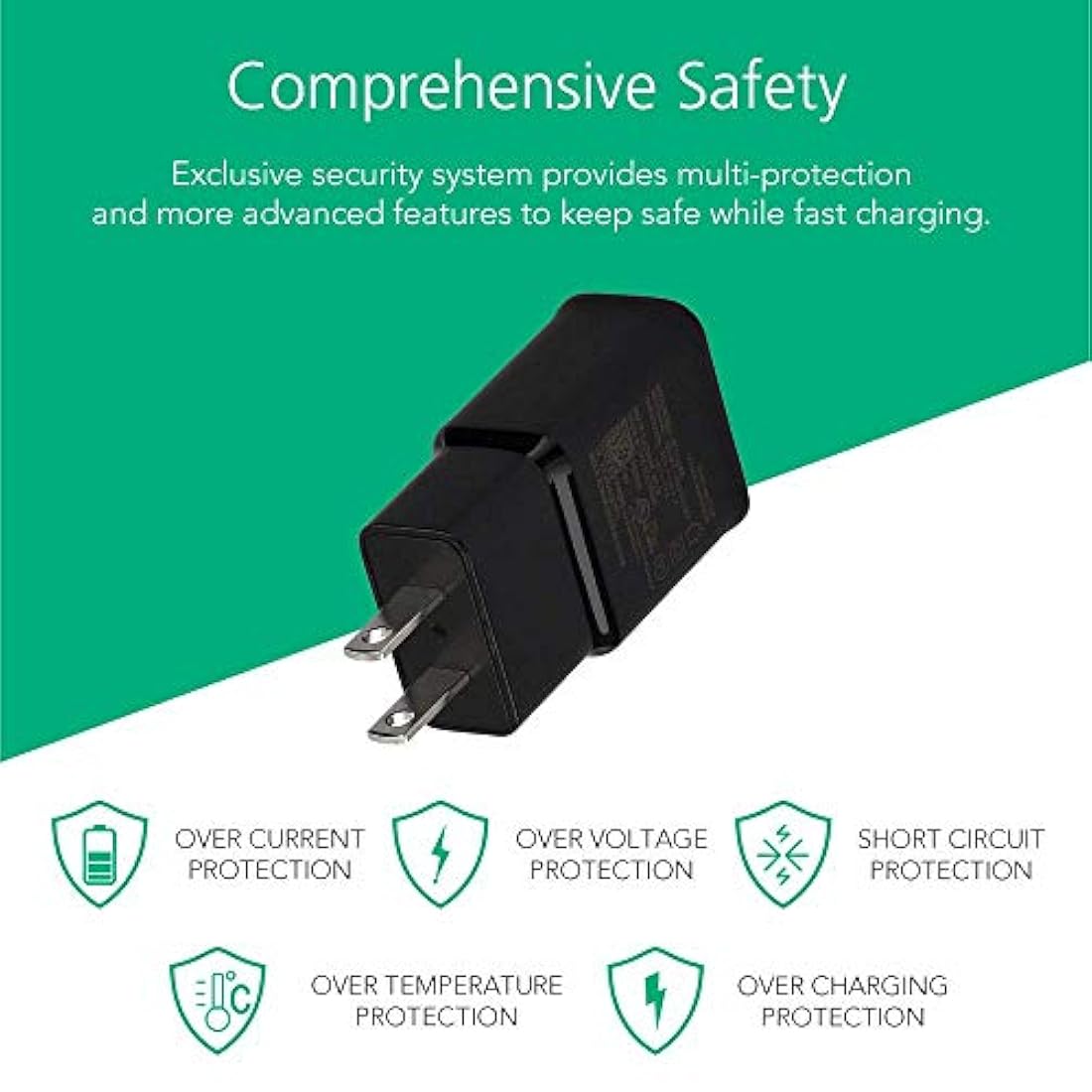 Cargador rápido compatible con Samsung Galaxy S9 S9 Plus