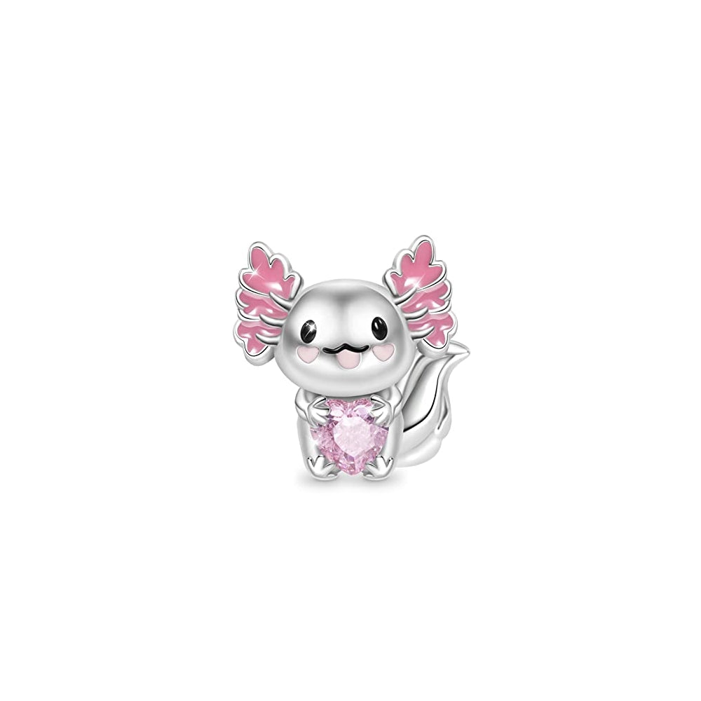 Dijes y Medallas de plata de ley con forma de corazón