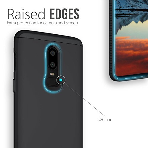 Funda robusta pero delgada de doble capa para OnePlus 6